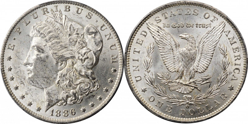 Morgan Silver Dollar

1886-O Morgan Silver Dollar. MS-61 (PCGS). CAC.

A ful...