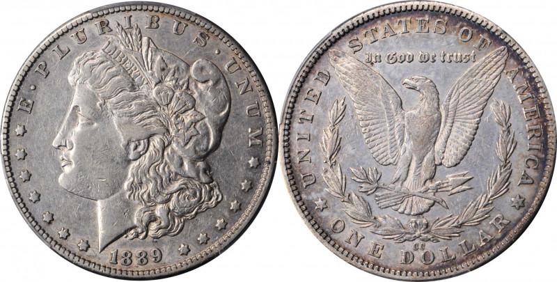 Morgan Silver Dollar

1889-CC Morgan Silver Dollar. EF-45 (PCGS).

This ligh...