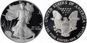 Silver Eagle

1995-W Silver Eagle. 10th Anniversary Set. Proof-68 Deep Cameo (PCGS).

A near-perfect Superb Deep Cameo Proof example pulled from t...