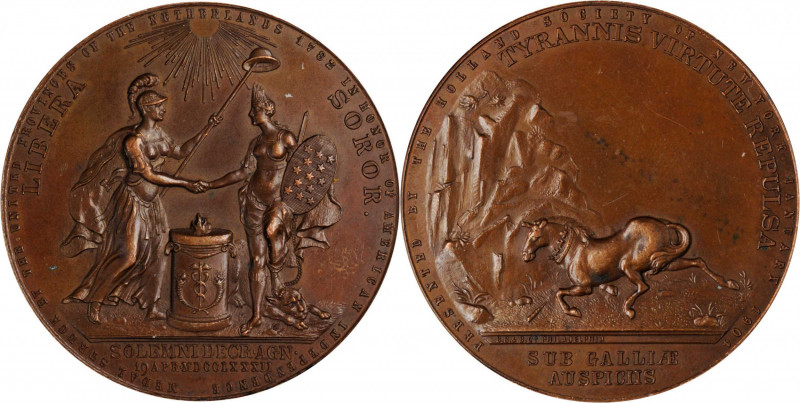 Early American and Betts Medals

"1904" Holland Receives John Adams as Envoy M...