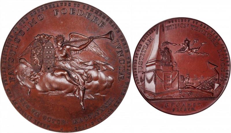 Early American and Betts Medals

"1905" Treaty of Commerce Between Holland and...