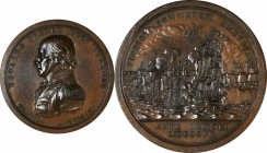 Naval Medals

"1804" Commodore Edward Preble / War with Tripoli Medal. Original Dies. By John Reich. Julian NA-3. Bronze. MS-62 BN (NGC).

64 mm. ...