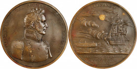 Naval Medals

"1812" Captain William Bainbridge / USS Constitution vs. HMS Java Medal. Restrike. By Moritz Furst. Julian NA-4. Bronze. MS-62 (NGC)....