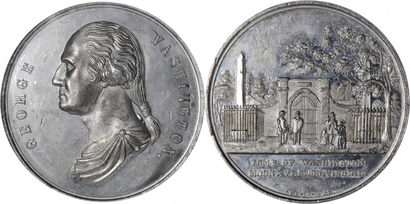 Washingtoniana

Undated (ca. 1876) Washington's Tomb Medal by Smith & Horst. M...