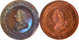 Washingtoniana

Undated (ca. 1862) Double Head Medal Muling by George Hampden Lovett. First Obverse - Third Obverse. Musante GW-540, Baker-Unlisted....
