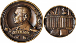 Art Medals - Medallic Art Company

2011 Eric P. Newman Centennial Medal. By Luigi S. Badia and Joel Eskowitz, struck by Medallic Art Co. Bronze. Gem...