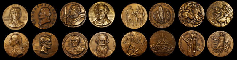 Commemorative Medals

Lot of (8) Hall of Fame for Great Americans Medals, 1960...