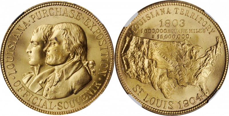 So-Called Dollars

1904 Louisiana Purchase Exposition. Official Souvenir Medal...