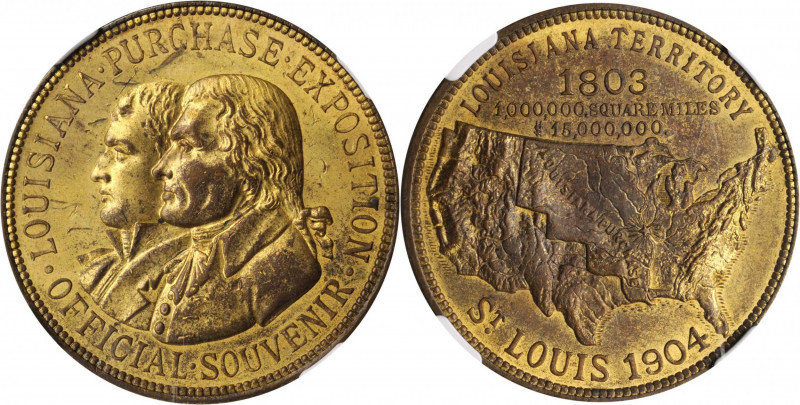So-Called Dollars

1904 Louisiana Purchase Exposition. Official Souvenir Medal...