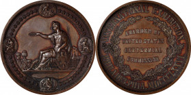 Agricultural, Scientific, and Professional Medals

1876 Centennial Award Medal. By Henry Mitchell. Julian AM-10, Harkness Nat-300. Bronze. Extremely...