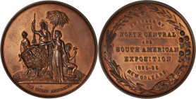 Agricultural, Scientific, and Professional Medals

1885-1886 North, Central and South American Exposition Award Medal. By Peter L. Krider. Bronze. A...