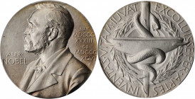 Agricultural, Scientific, and Professional Medals

(1991) R10 Nominating Committee For the Nobel Prize in Medicine Medal. Silver. Specimen-66 (PCGS)...