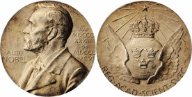 Agricultural, Scientific, and Professional Medals

(1980) F10 Nominating Committee For the Nobel Prize in Science Medal. Gilt Silver. Specimen-63 (P...