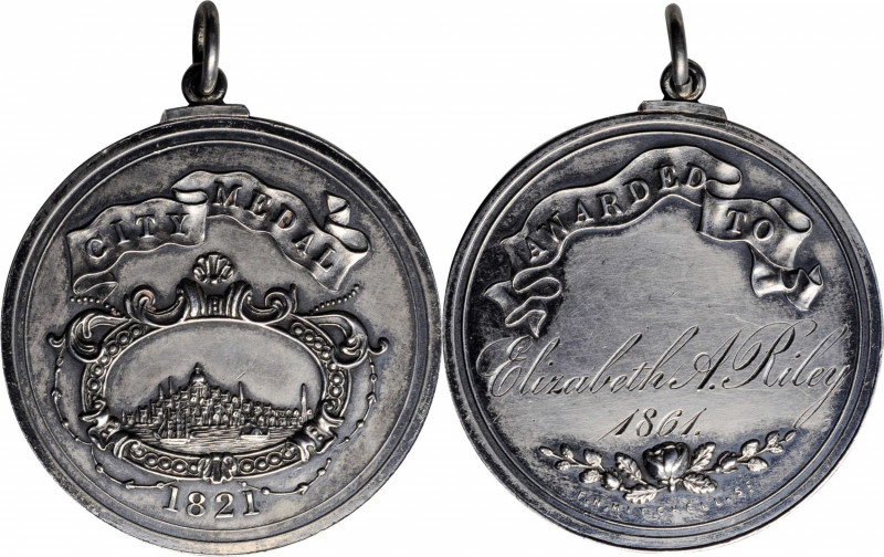 School, College and University Medals

1861 Boston Schools City Medal. By Fran...