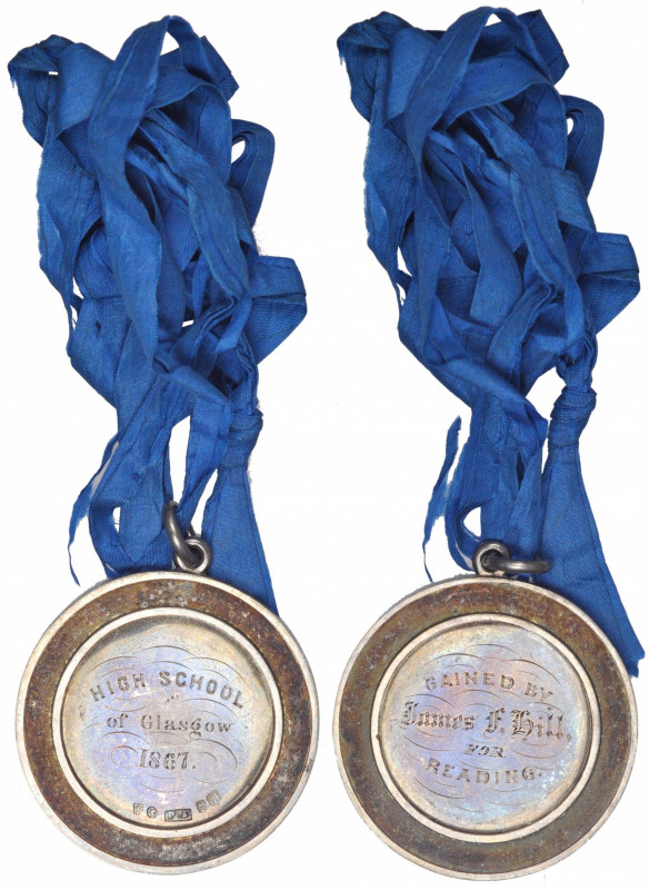 School, College and University Medals

1867 Scottish Award Medal from Glasgow ...