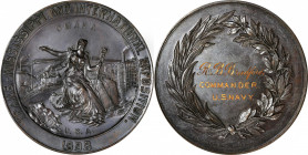 Fairs and Expositions

1898 Trans-Mississippi and International Exposition Award Medal. Bronze. Choice About Uncirculated.

64 mm. Obv: Seated Col...
