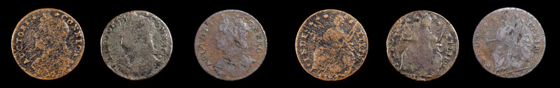 Connecticut Copper

Lot of (3) 1787 Connecticut Coppers. Draped Bust Left. Fin...