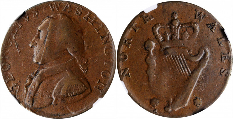 Washington North Wales Halfpenny

Undated (1795) Washington North Wales Halfpe...