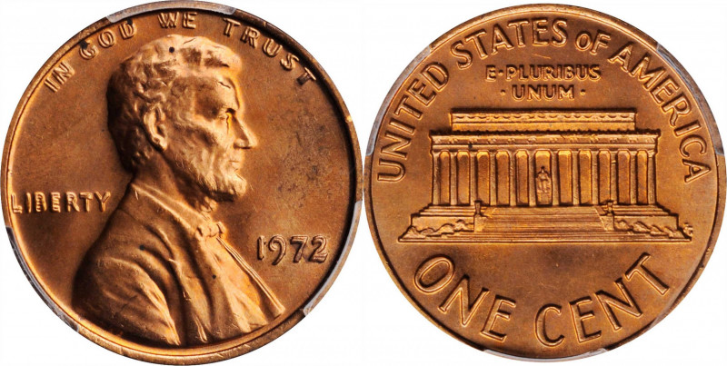 Lincoln Cent

1972 Lincoln Cent. FS-101. Doubled Die Obverse. MS-66 RD (PCGS)....