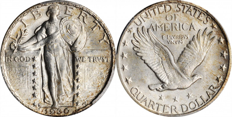 Standing Liberty Quarter

1930-S Standing Liberty Quarter. MS-63 FH (PCGS).
...