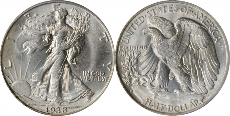 Walking Liberty Half Dollar

1938-D Walking Liberty Half Dollar. MS-65 (PCGS)....