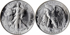 Walking Liberty Half Dollar

1944-S Walking Liberty Half Dollar. MS-66 (PCGS).

PCGS# 6623. NGC ID: 24SE.

Estimate: 275