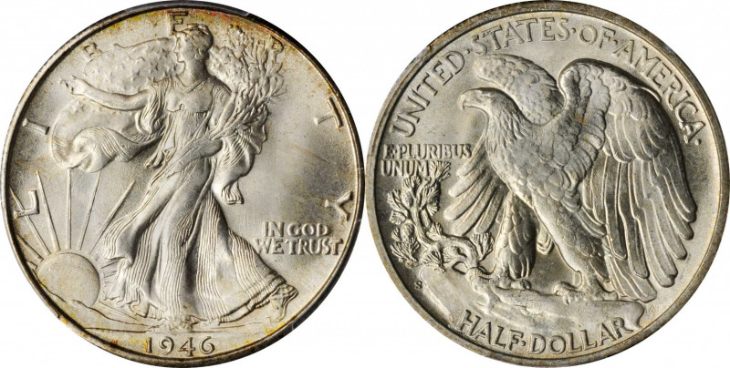 Walking Liberty Half Dollar

1946-S Walking Liberty Half Dollar. MS-66+ (PCGS)...