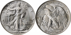 Walking Liberty Half Dollar

1947 Walking Liberty Half Dollar. MS-66 (NGC).

PCGS# 6630. NGC ID: 24SM.

Estimate: 125