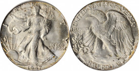 Walking Liberty Half Dollar

1947-D Walking Liberty Half Dollar. MS-66 (PCGS).

PCGS# 6631. NGC ID: 24SN.

Estimate: 100