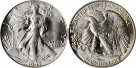Walking Liberty Half Dollar

1947-D Walking Liberty Half Dollar. MS-66 (PCGS).

PCGS# 6631. NGC ID: 24SN.

Estimate: 100