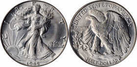 Walking Liberty Half Dollar

Lot of (2) Denver Mint Walking Liberty Half Dollars. (PCGS).

Included are: 1945-D MS-66; and 1946-D MS-65, OGH.

E...