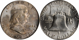 Franklin Half Dollar

1948-D Franklin Half Dollar. MS-66 FBL (PCGS).

PCGS# 86652. NGC ID: 24SS.

Estimate: 250