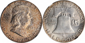 Franklin Half Dollar

1949 Franklin Half Dollar. MS-66 FBL (NGC).

PCGS# 86653. NGC ID: 24ST.

Estimate: 225