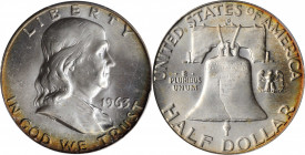 Franklin Half Dollar

1963-D Franklin Half Dollar. MS-65 FBL (PCGS).

PCGS# 86685. NGC ID: 24TU.

Estimate: 100