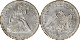 Liberty Seated Silver Dollar

1860-O Liberty Seated Silver Dollar. OC-7. Rarity-2. AU-58 (NGC).

PCGS# 6950. NGC ID: 24Z3.

Estimate: 800