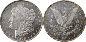 Morgan Silver Dollar

1878 Morgan Silver Dollar. 7 Tailfeathers. Reverse of 1878. VAM-132. MS-63 DMPL (PCGS).

PCGS# 40295.

Estimate: 600