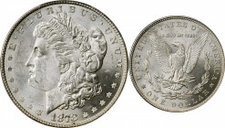 Morgan Silver Dollar

1878 Morgan Silver Dollar. 7 Tailfeathers. Reverse of 1879. MS-64 (PCGS).

PCGS# 7076. NGC ID: 253L.

Estimate: 350