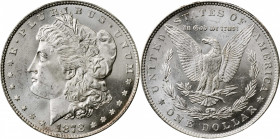 Morgan Silver Dollar

1878 Morgan Silver Dollar. 7 Tailfeathers. Reverse of 1879. MS-63 (PCGS).

PCGS# 7076. NGC ID: 253L.

Estimate: 250