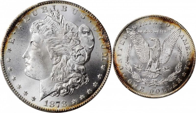 Morgan Silver Dollar

1878-CC Morgan Silver Dollar. MS-65 (PCGS).

PCGS# 708...