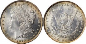 Morgan Silver Dollar

1879 Morgan Silver Dollar. MS-66 (PCGS).

PCGS# 7084. NGC ID: 253S.

Estimate: 1250
