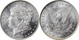 Morgan Silver Dollar

1879 Morgan Silver Dollar. MS-65 (PCGS).

PCGS# 7084. NGC ID: 253S.

Estimate: 400
