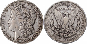 Morgan Silver Dollar

1879-CC Morgan Silver Dollar. Clear CC. VF-30 (PCGS).

PCGS# 7086. NGC ID: 253T.

Estimate: 400