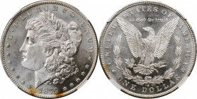Morgan Silver Dollar

1879-S Morgan Silver Dollar. MS-65+ (NGC).

PCGS# 7092. NGC ID: 253X.

Estimate: 150