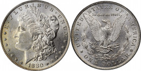 Morgan Silver Dollar

1880-O Morgan Silver Dollar. MS-63 (PCGS).

PCGS# 7114. NGC ID: 2543.

Estimate: 300