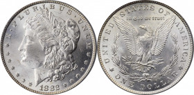 Morgan Silver Dollar

1882 Morgan Silver Dollar. MS-64 (PCGS).

PCGS# 7132. NGC ID: 254A.

Estimate: 100