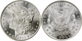 Morgan Silver Dollar

1882-CC Morgan Silver Dollar. MS-66 (PCGS).

PCGS# 7134. NGC ID: 254B.

Estimate: 600