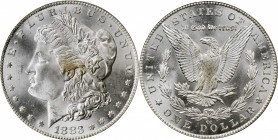 Morgan Silver Dollar

1883-CC Morgan Silver Dollar. MS-66 (PCGS). CAC.

PCGS# 7144. NGC ID: 254H.

Estimate: 600