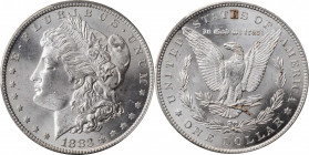 Morgan Silver Dollar

1883-CC Morgan Silver Dollar. MS-64 (PCGS).

PCGS# 7144. NGC ID: 254H.

Estimate: 225