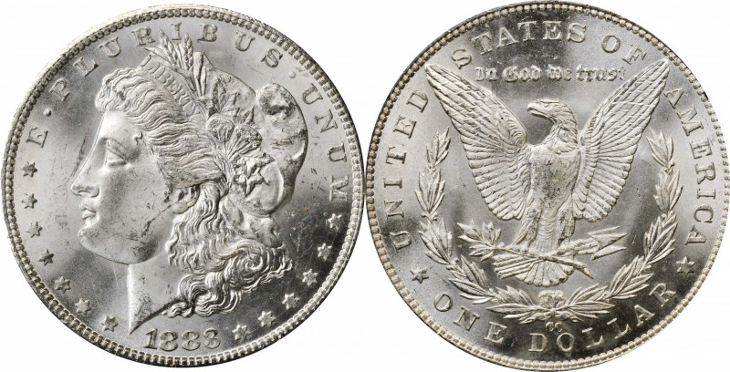 Morgan Silver Dollar

1883-CC GSA Morgan Silver Dollar. MS-64 (ANACS).

The ...