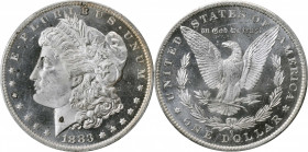 Morgan Silver Dollar

1883-O Morgan Silver Dollar. MS-65 DMPL (PCGS).

PCGS# 97147. NGC ID: 254J.

Estimate: 800